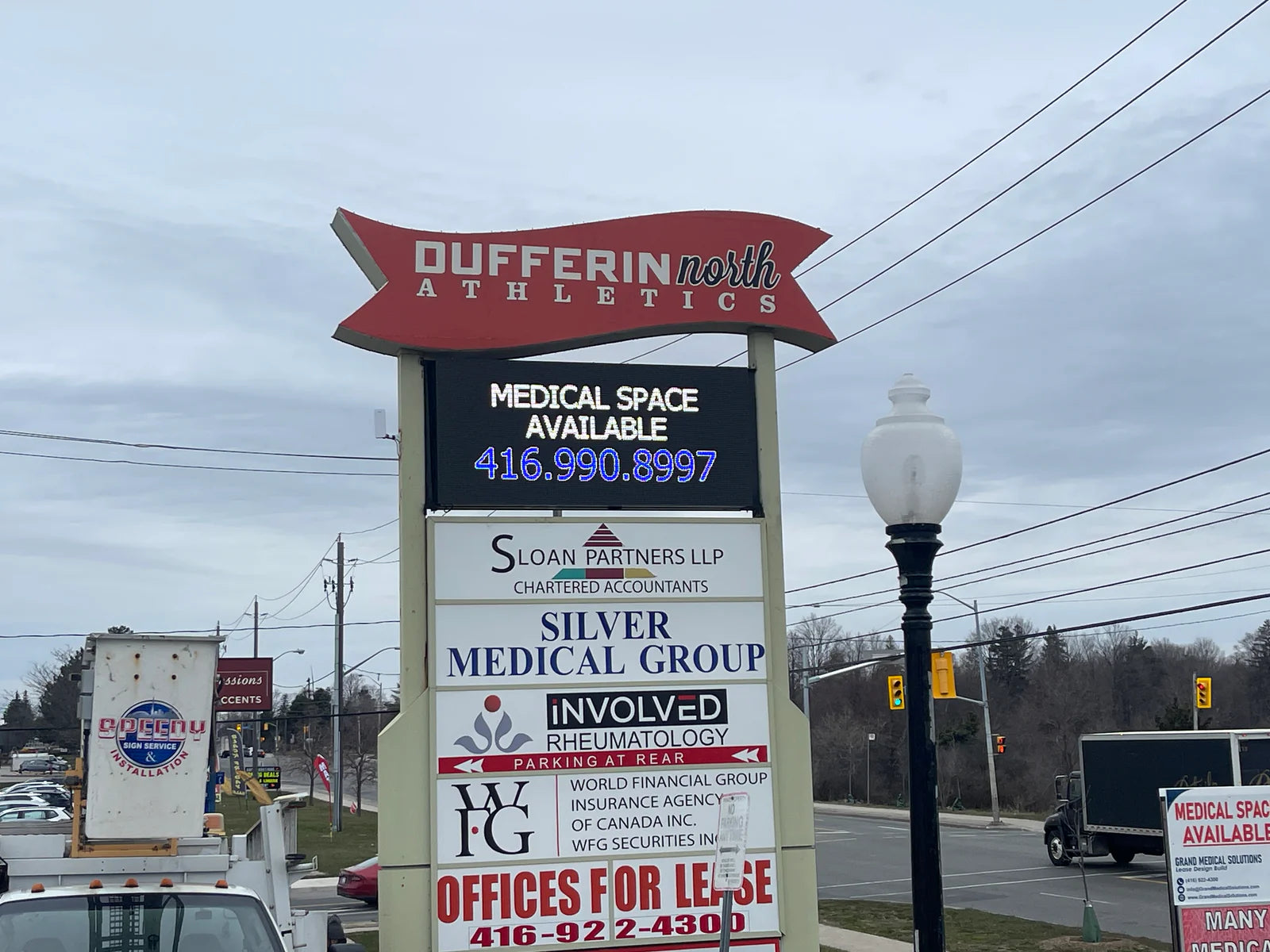 50” (4’) High Premium Duty Outdoor LED Sign