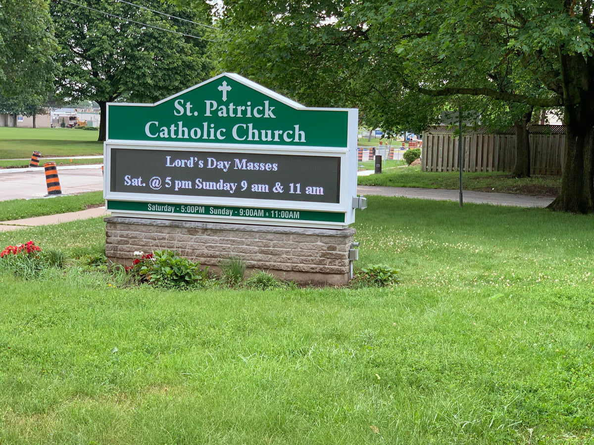 21" High Frame Sealed Outdoor LED Signs