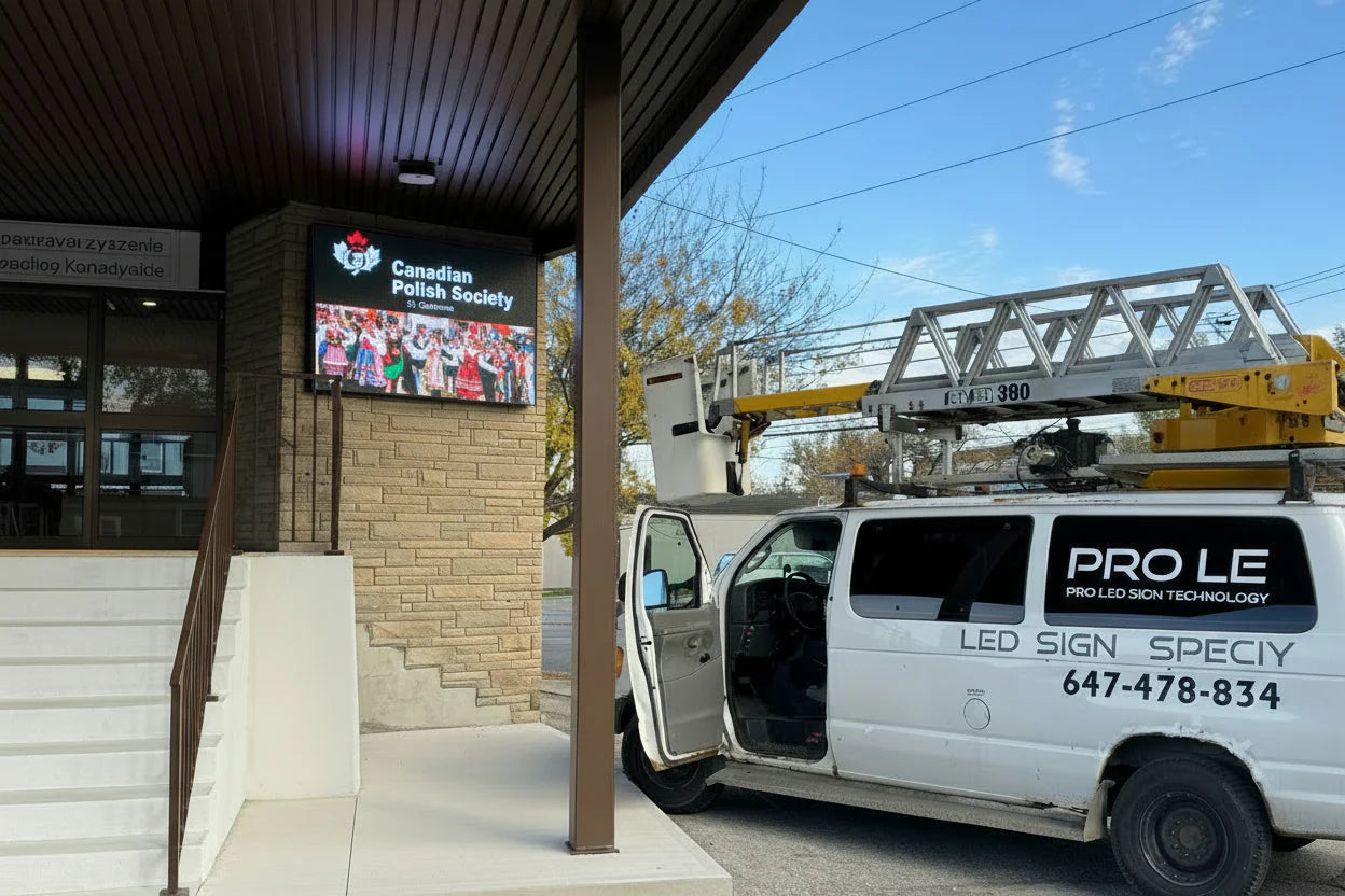 50” (4’) High Premium Duty Outdoor LED Sign