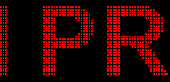 27" Wide Single Color (Red) Window Sign