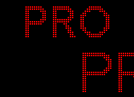 27" Wide Single Color (Red) Window Sign