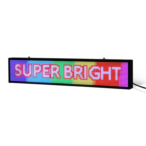 27" Wide Full Color Window Sign