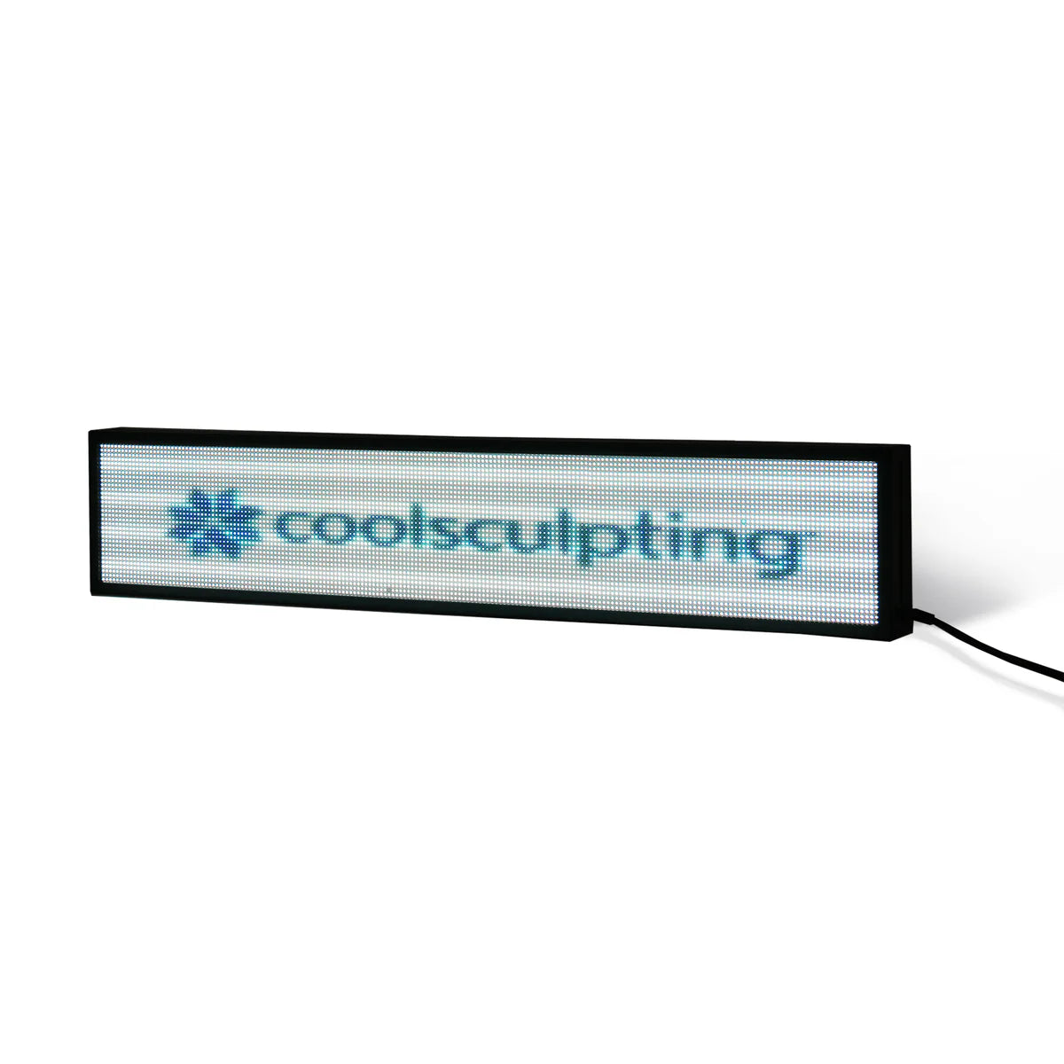 Wide HD Full Color Window Sign (Video & Image)